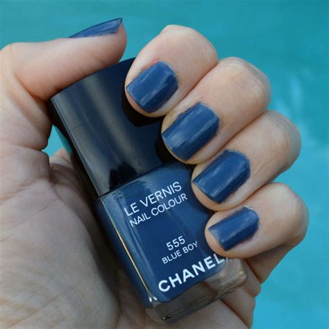 chanel nail polish blue boy